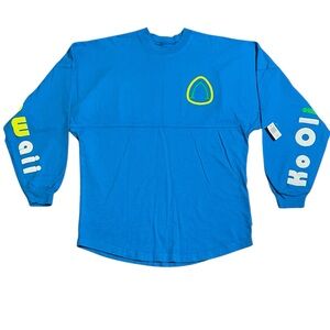 NWT Disney Resort Aulani Hawaii Spirit Jersey Teal Blue Size XS.